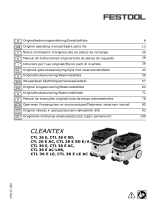 Festool CLEANTEX CTL 26 E SD El manual del propietario