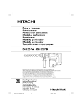 Hitachi DH25PA El manual del propietario