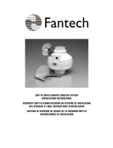 Fantech DBF110 Installation Instructions Manual