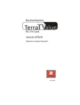 Terratec TValue878 QR VXD ES El manual del propietario
