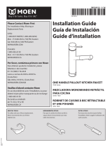 Moen 7626 Serie Guía de instalación