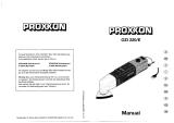 Proxxon OZI 220-E El manual del propietario