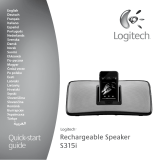 Logitech Rechargeable Speaker S315i El manual del propietario
