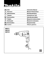 Makita 6412 El manual del propietario