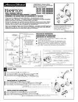 American Standard T215.730.295 Guía de instalación