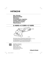 Hitachi G 12SR3 El manual del propietario