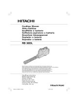 Hitachi RB36DL El manual del propietario
