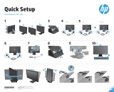 HP EliteDisplay S231d 23-in IPS LED Notebook Docking Monitor Guía de instalación