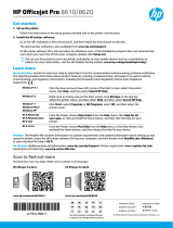 HP Officejet Pro 8620 e-All-in-One Printer series El manual del propietario