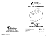Guardian Technologies Travel Ultrasonic Humidifier: Model H500 El manual del propietario