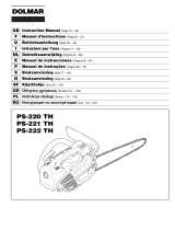Dolmar PS-220 TH, PS-221 TH Manual de usuario