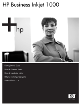 HP BUSINESS INKJET 1000 PRINTER Guía de inicio rápido