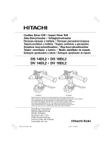 Hitachi DS 14DL2 El manual del propietario