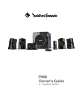 Rockford Fosgate P560 El manual del propietario