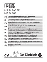 De Dietrich Operating and installation instructions ZENA MS BIC El manual del propietario