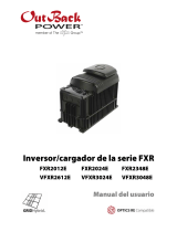 OutBack Power FXR / VFXR E Series El manual del propietario