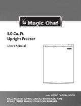 Magic Chef MCUF3S2 Manual de usuario