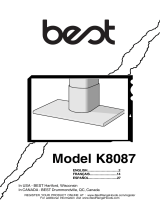 Best K808730SS Guía de instalación