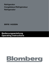 Blomberg BRFB1512SSL Manual de usuario