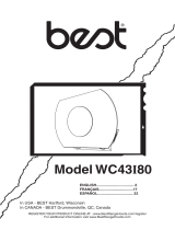 Best WC43I80B Guía del usuario