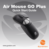 Gyration Air Mouse GO Plus Guía de inicio rápido