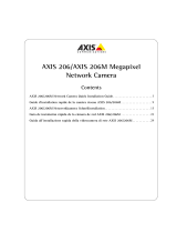 Axis 206M Manual de usuario