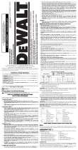 DeWalt D25223 El manual del propietario