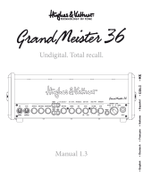 Hughes & Kettner GrandMeister 36 Manual de usuario
