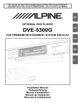 Alpine DVE-5300X El manual del propietario