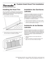 Thermador TRIMS254 Guía de instalación