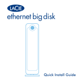 LaCie Ethernet Big Disk El manual del propietario