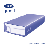 LaCie Grand Hard Disk guía de instalación rápida