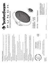 Audio Design Punch P1T-S El manual del propietario
