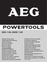 AEG BBS 1100 El manual del propietario