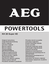 AEG KH 28 SUPER XE El manual del propietario