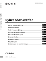 Sony Cyber-shot CSS-SA El manual del propietario