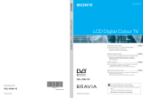 Sony bravia kdl-v26a11 Manual de usuario