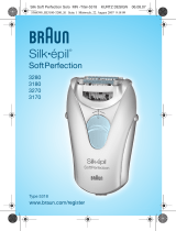 Braun 3280,  3180,  3270,  3170,  Silk-épil SoftPerfection Manual de usuario
