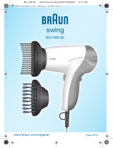 Braun BC1400 S2, swing Manual de usuario