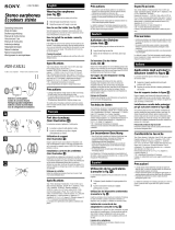 Sony MDR-EX81SL El manual del propietario