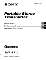Sony TMR-BT10 El manual del propietario