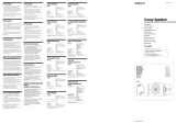 Sony XS-F693G El manual del propietario