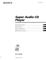 Sony SCD-XA333ES El manual del propietario