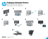 HP ProDisplay P191 18.5-inch LED Backlit Monitor Guía de instalación