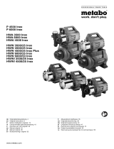Metabo HWW 4500/25 Inox Plus El manual del propietario