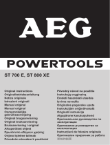 Aeg-Electrolux STE 800 XE El manual del propietario