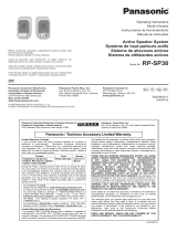 Panasonic RP-SP38 Manual de usuario