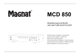 Magnat MCD 850 El manual del propietario