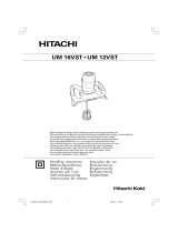 Hitachi Koki um 12vst Instrucciones de operación