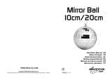 JBSYSTEMS LIGHT MIRROR BALL 10CM El manual del propietario